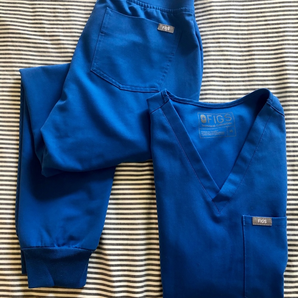 Figs Royal Blue XS